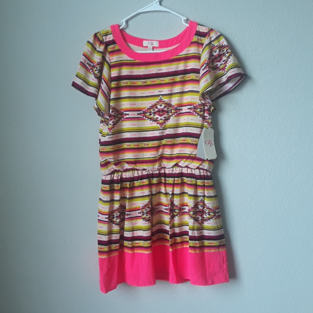 GB girls  " kaleidoscope heart "  dress .